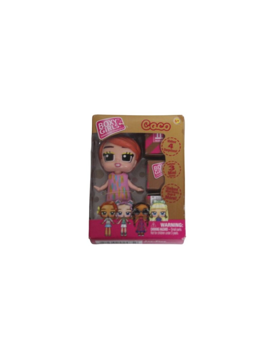 JayPlay Boxy Girls Coco Toy Doll with Surprise Accessories